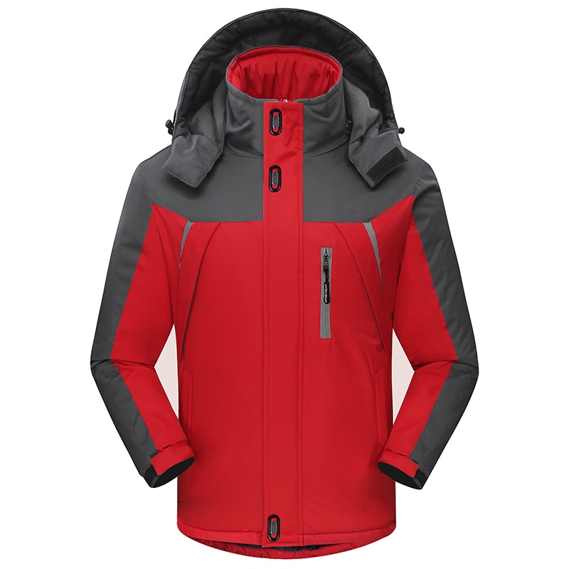 겨울 재킷 남성 여성 하이킹 재킷 두꺼워 따뜻한 대형 등산 스포츠 재킷 코트 방풍 방수 애호가 재킷